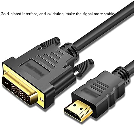 skko Hdmı DisplayPort HDMI DVI Kablosu DVI - D Erkek HDMI Erkek Kablo Altın Kaplama HDTV, TV Kutusu, Akıllı TV, PS4 Bilgisayar