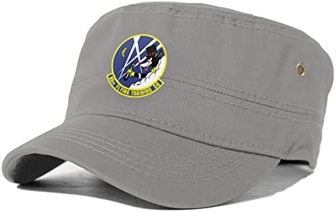 86th Uçan Eğitim Filosu Ordu Kap Ayarlanabilir Düz Üst Kapağı Unisex Askeri Şapka
