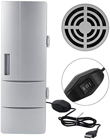 LYSWM Kompakt Mini USB Buzdolabı Dondurucu Kutular İçecek Bira Soğutucu ısıtıcı Seyahat Araba Ofis Kullanımı Mini Buzdolabı