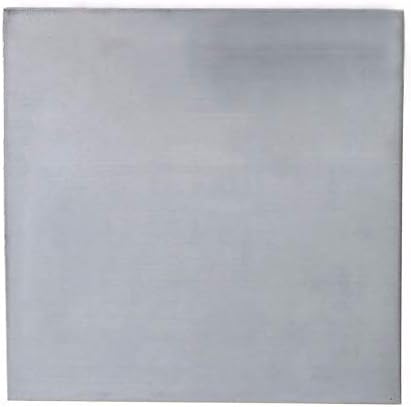 Qınlu-Saf Bakır Levha 5 pcs 140x140x0.2mm Mavimsi-Beyaz Metal çinko levha Yüksek Saflıkta Saf çinko Levha Plaka için Bilim Lab,
