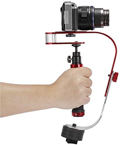 LİNJSM Kamera Aksesuarları Basit Kamera SLR Kamera Yay Tipi El Sabitleyici Cep Telefonu Aynasız Spor Kamera Yay Sabitleyici (Renk: