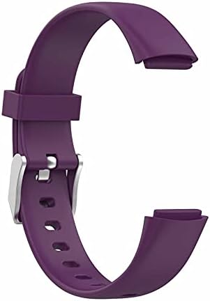 FFENFEI Ayarlanabilir Elastik Watch Band Fitbit Luxe için Uyumlu, yumuşak Silikon Bilekliği Bilezik Paslanmaz Çelik Toka Tutuşunu