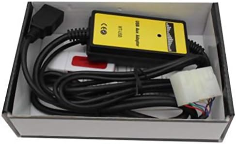 Garneck Araba USB Mp3 Çalar Arayüzü AUX Adaptörü Bağlamak ıçin Toyota 5 + 7 Pin Konnektör Otomobil MP3 Kablosu