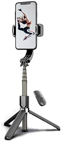 Mini-GTS Temel Katlanabilir Gimbal Sabitleyici ve Tripod için Smartphone, Timelapse, Vertigo Başlangıç 1-Eksen Video Sabitleyici