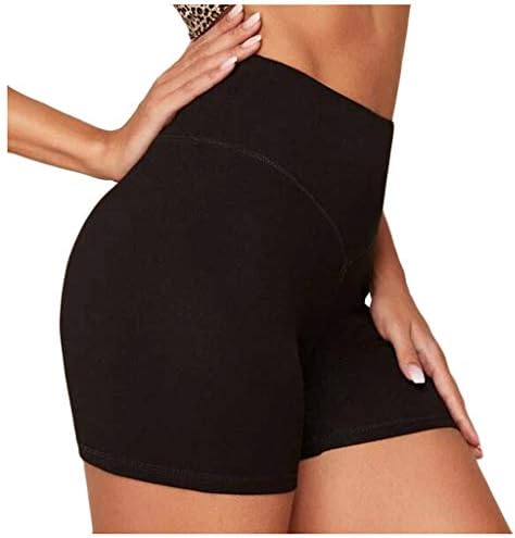 Yüksek Bel Yoga Pantolon, kadın Kalça Yüksek Bel Saf Renk Egzersiz Koşu Yoga Şort Pantolon fit Pantolon için Yoga Koşu Rahat