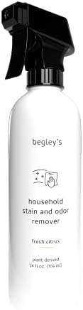 Begley'in Doğal Ev Leke ve Koku Giderici - 24 Ons - Çevreye Duyarlı Bitki Bazlı Formülü, Karo, Ahşap, Halı ve Döşemeyi Temizler
