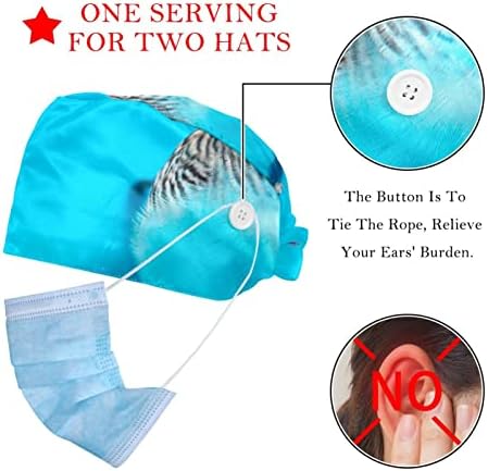 Araba Parça Çalışma Kap Düğmeleri ve Ter Bandı ile Ayarlanabilir Kravat Geri Kabarık Şapka Kadın Erkek için