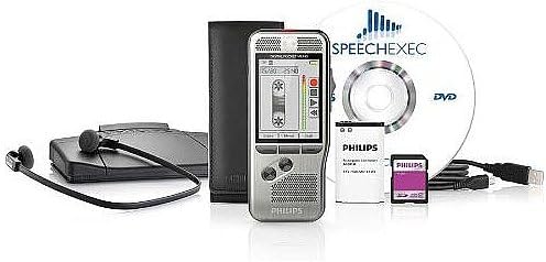 SpeechExec Dikte İş Akışı Yazılımı ve Dijital Transkripsiyon Kiti ile YBS Philips Dijital Cep Not Aralığı Kaydedici