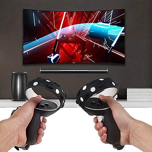 2 Pairs Kolu VR Denetleyici kavrama Kapak Paketi ile VR Kabuk Ön Yüz Koruyucu Kapak için Oculus 2