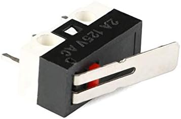 DLRSET inceliğini Anahtarı, 10 Adet Mikro Limit Anahtarı Fare Düğmesi İnceliğini Anahtarı Kolu Olmadan/Kolu ile/Kolu ile Rulo