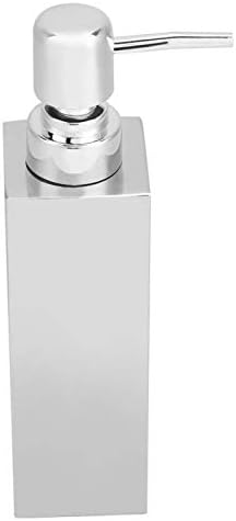 TETİ Sabunluk - Duvara Monte Paslanmaz Çelik Kare Manuel El Sıvı Sabun Losyon Dispenseri Ev Banyo için
