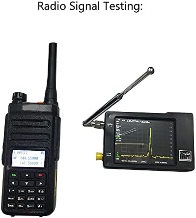 Taşınabilir Spektrum Analizörü 100 kHz~960 MHz El Tiny Frekans Analizörü MF/HF/VHF/UHF Giriş sinyal jeneratörü Kaynağı 2.8 inç
