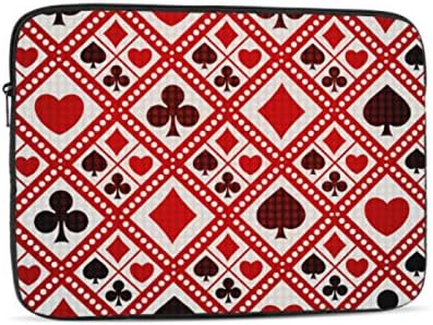 Laptop Case Simge Kırmızı Siyah Gösterisi Oyuncak Komik Poker Dizüstü Sert Kapak Çok Renkli ve Boyut Seçenekleri 10/12/13/15/17