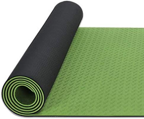 Yoga mat Spor Eğitim mat Kaymaz Yırtılmaya Dayanıklı TPE Çevre Dostu İki Renkli Yoga mat Dans mat Güvenlik Ev fitness matı Pilates