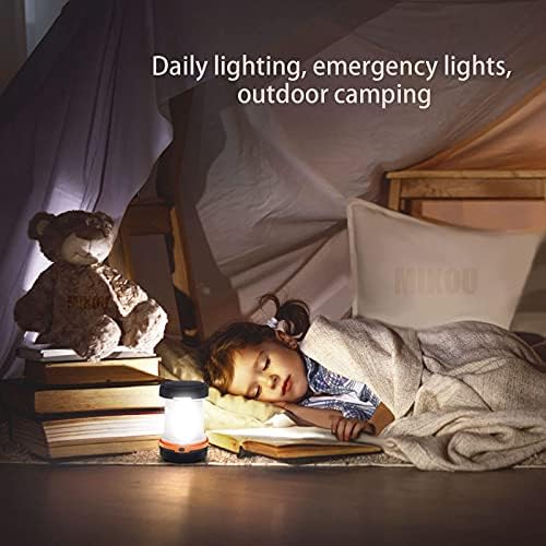 LED kamp fener, akülü fener el feneri combo, katlanabilir mini taşınabilir fener el feneri için ev acil ışık, yürüyüş için uygun