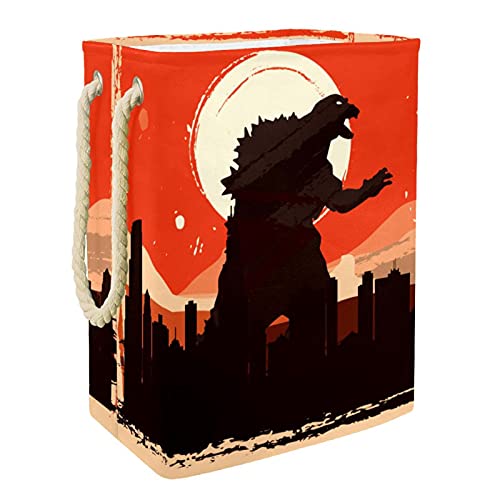 Oyuncak saklama kutusu Dinozor Çocuklar için Katlanabilir saklama kabı Kreş, oyun Odası Dolap Ev Organizasyon, büyük 19. 3x11.
