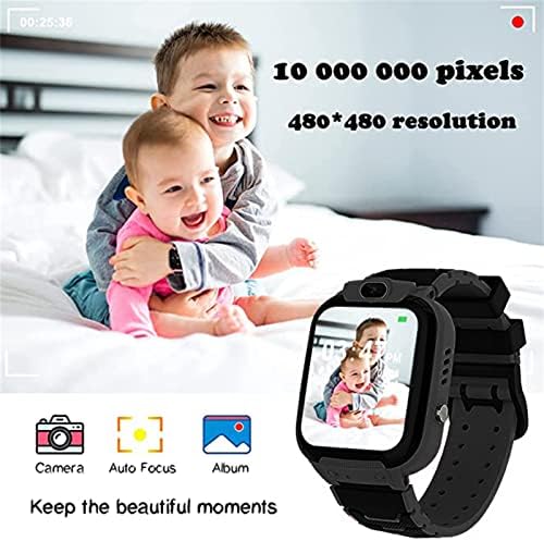hhscute akıllı saat, Çocuklar için 1.54 inç HD Ekran akıllı saat 8-12 akıllı saatler Çocuklar için akıllı saatler Kızlar için