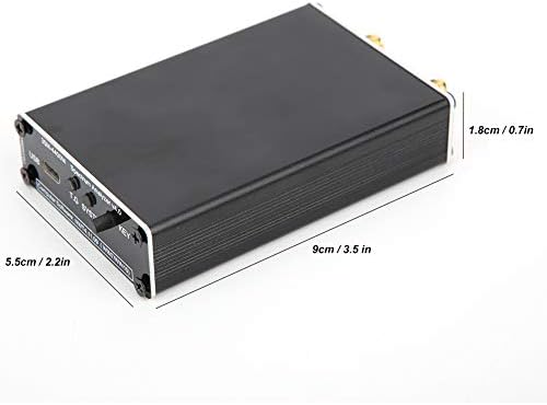 RF Spektrum Analizörü, Alüminyum Alaşım Versiyonu Taşınabilir Dayanıklı Analiz Aracı 35 M‑4400 M RF Frekans Alanı Analiz Aracı,