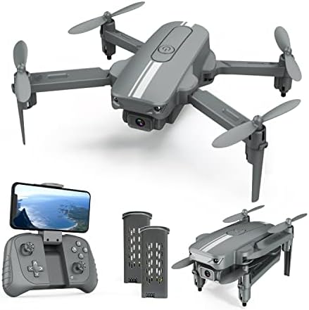 Yetişkinler/Çocuklar için S17 Mini Drone, 720P HD FPV Kamera, Yükseklik Tutma, Başsız Mod, Bir Anahtar Başlangıç / İniş, Hız