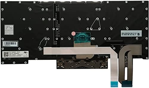 AUTENS Yedek ABD Klavye ıçin Lenovo ThinkPad T490S T495S T14S P1 X1 Extreme Gen1 Gen2 Laptop Hiçbir Çerçeve (Arka Işık)