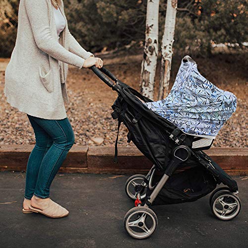 Çizgili Hemşirelik Kapak Emzirme Eşarp Bebekler için, sıkı Nefes Ayarlanabilir Peep Bebek Arabası Kapak, Carseat Gölgelik Alışveriş