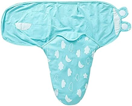 Yenidoğan 0-6 Ay Bebek kundak battaniyeleri Wrap Ayarlanabilir Uyku Tulumu Giyilebilir Kış Sıcak Uyku Wrap, 53x68 cm