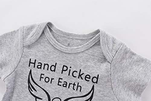 Rixin El Aldı için Toprak tarafından Benim Büyükanne Bodysuits için Yenidoğan Bebek Erkek pamuklu giysiler