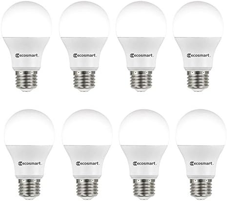 Ecosmart LED A19 ampul, 60w Eşdeğeri (A19 Gün Işığı)