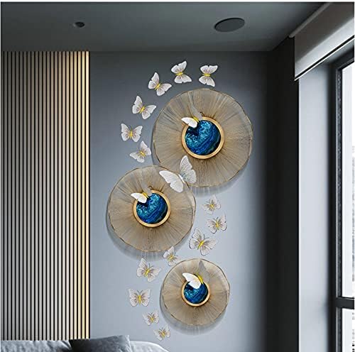 Oğlak Yıldız 3D Kelebek duvar çıkartmaları, 36 Pcs 3 Renk 3 Stilleri, çıkarılabilir Duvar Sticker, Odası Dekorasyon için Çocuk