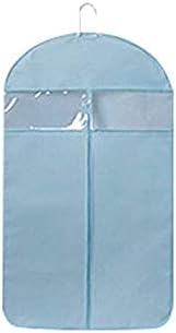 XiaoGui Blazer Toz Torbası, Gardırop Depolama, Saklama Çantası Ev Giyim Toz Kapağı, Şeffaf Pencere,60x88 cm (Renk : Pembe, Boyutu