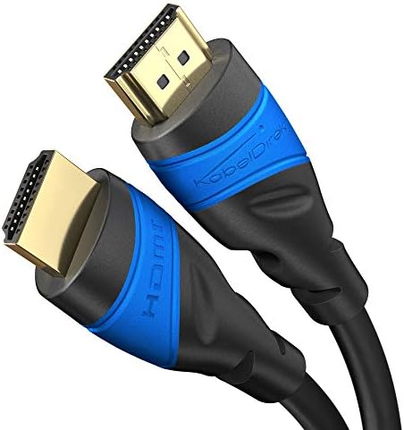 KabelDirekt - 50ft HDMI kablosu – 4K HDMI kablosu (Çarpıcı bir Ultra HD deneyimi için HDMI – HDMI kablosu – 4K@60Hz, Ethernet