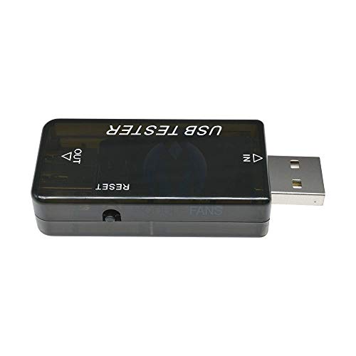 6 in 1 USB Bağlantı Noktası Test Cihazı Ekran Akım Gerilim Kapasitesi Güç USB Voltmetre Ampermetre Kapasite Test Cihazı Multimetre