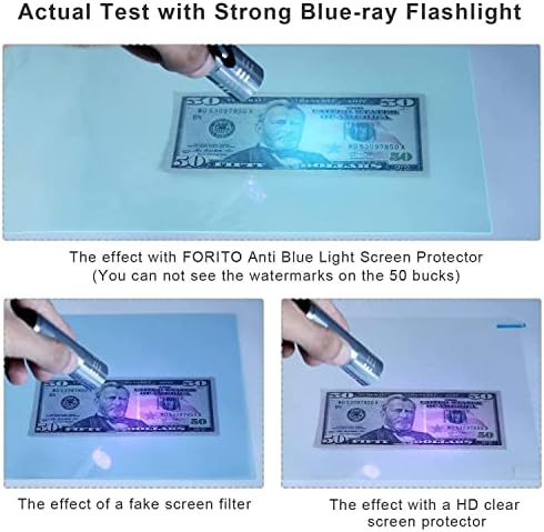 F FORİTO 2-Pack Anti mavi ışık ekran Koruyucu ile uyumlu MacBook Pro 14 inç 2021 M1 Pro / M1 Max A2442, göz Koruması mavi ışık