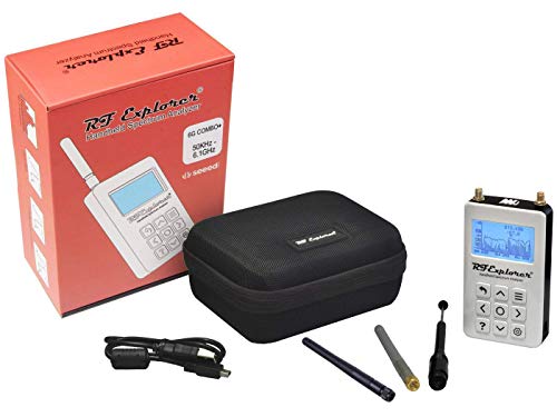 RF Explorer Dijital El Spektrum Analizörü 6G Combo Plus-İnce