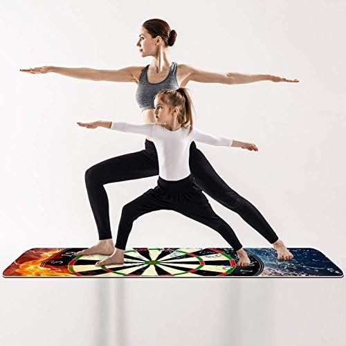 Lenergy Pilates Mat Dart yangın Yoga Mat Çevre Dostu egzersiz matı Kaymaz spor salonu matı Kalın spor matı egzersiz matı Taşıma