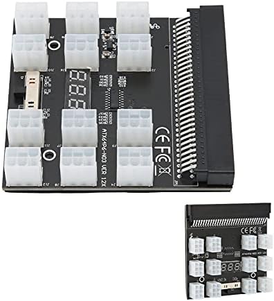 753 Güç Kaynağı kesme panosu Adaptörü, 12 V PCB 12 ATX 2x3 Pins Dönüştürücü DPS-800GB DPS-1200FB/QB Madencilik BTC, HP PSU GPU