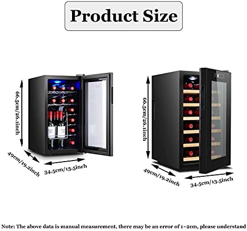 yunyun İçecek Buzdolabı ve Soğutucu, sabit Sıcaklık şarap Dolabı Bira Buzdolabı Dijital Sıcaklık göstergesi ile led ışık su Soğutucu