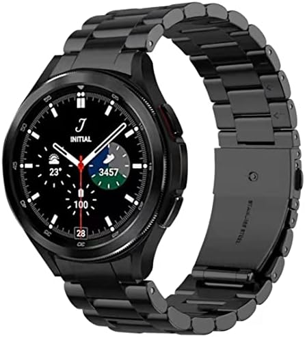 FETZE Smartwatch Bantları ile Uyumlu Samsung Galaxy saat kordonları 40 / 44mm 42 / 46mm, paslanmaz Çelik Metal Spor Bilekliği