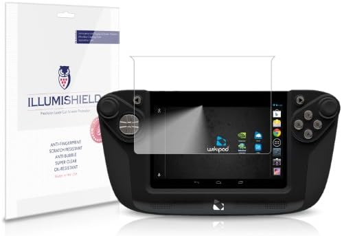 ıLLumiShield Ekran Koruyucu ile Uyumlu Wikipad 7 inç (Oyun Tablet Sadece) (3-Pack) Temizle HD Kalkanı Anti-Kabarcık ve Anti-Parmak