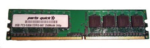 2 GB Bellek için ABIT AX78 Anakart DDR2 PC2-5300 667 MHz DIMM Olmayan ECC RAM Yükseltme (parçaları-hızlı Marka)