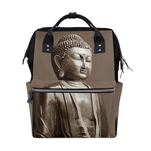 Baddha Heykeli Bebek Bezi Çantaları Nappy Sırt Çantaları Mumya Sırt Çantası Seyahat Dizüstü Sırt Çantası
