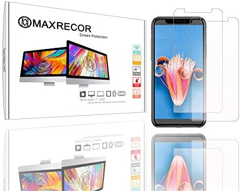 Motorola Q9h Cep Telefonu için Tasarlanmış Ekran Koruyucu - Maxrecor Nano Matrix Parlama Önleyici (Çift Paket Paketi)