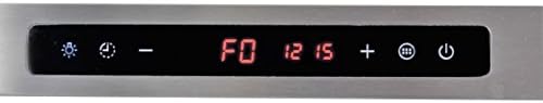 Cosmo 900 CFM Pro Tarzı 30 inç. LCD Dokunmatik Kontrol Panelli Dolap Altı Davlumbazı Mutfak Havalandırma Pişirme Fanı Bölme Filtreli