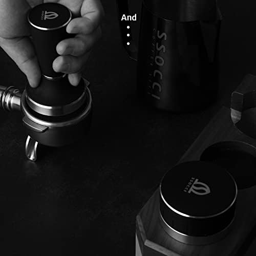 SSOCCI 58,3 mm Premium Kahve Dağıtıcısı-Ayarlanabilir Kahve Dağıtım Aleti, Espresso Dağıtıcısı, Kahve Eşitleyicisi-İdeal Kahve