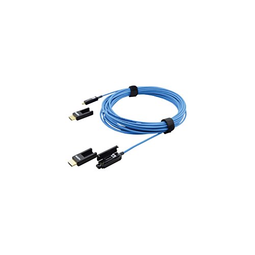 Kramer CP-AOCH/XL-197 | 197 Ayak Fiber Optik HDMI Plenum Kablosu Çıkarılabilir Konektörler