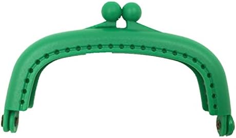 FC-09899 DIY-Takı 25 Adet Şeker Yeşil Plastik Sikke çanta Ark Çerçeve Öpücük Toka Kilit Debriyaj DIY Kolu 9x5 cm
