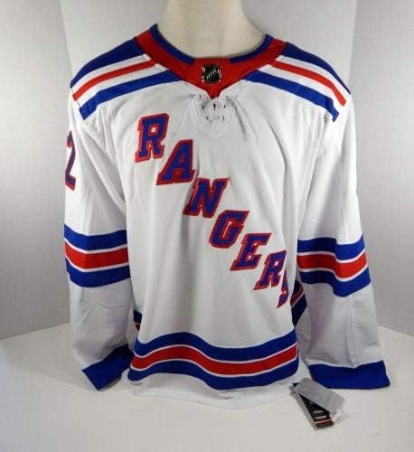 Erkek New York Rangers Kevin Shattenkirk 22 Otantik Adidas Beyaz Jersey S 46-NHL İmzasız Çeşitli