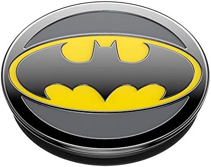 PopSockets: Telefonlar ve Tabletler için Değiştirilebilir Üst Kısmı olan PopGrip-Emaye Batman