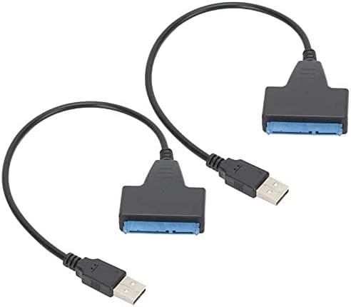 Konnektörler 2 Adet Taşınabilir USB 2.0 Bağlantı Noktası SATA Arabirim Kablosu için Uzun Kabuk SATA Kablosu için Ekipman Aksesuarı