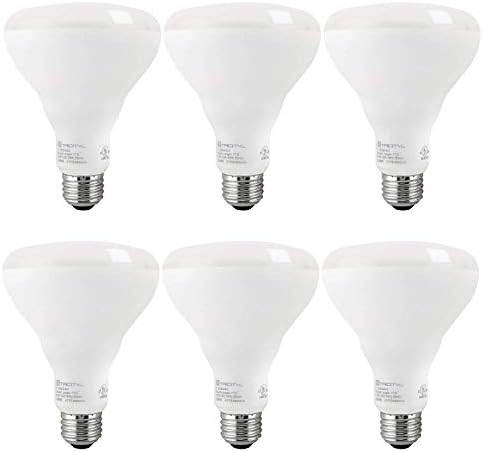 BR30 LED Flood Light Bulb, 9,5 Watt (65w Eşdeğeri), Kısılabilir, 670 Lümen, 5000k Gün Işığı, E26 Orta Taban, Energy Star (6 Paket)